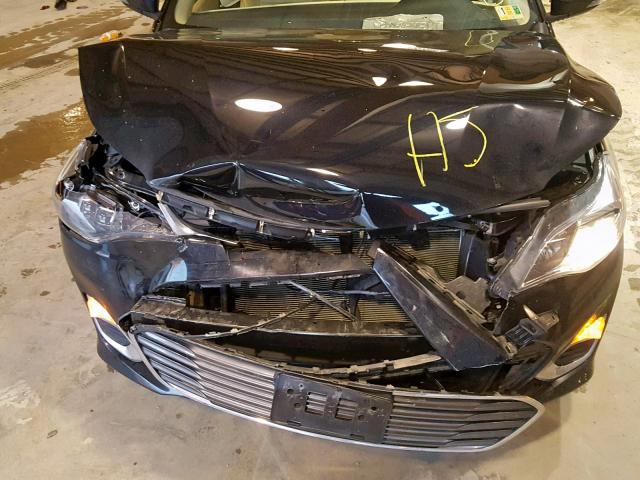 4T1BK1EB1FU190214 - 2015 TOYOTA AVALON XLE BLACK photo 7