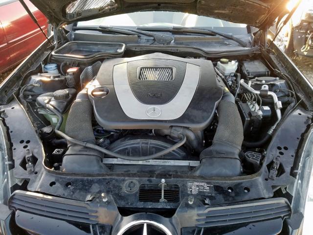 WDBWK54F38F174409 - 2008 MERCEDES-BENZ SLK 280 BLACK photo 7