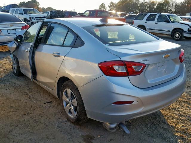 1G1BC5SM0J7208944 - 2018 CHEVROLET CRUZE LS SILVER photo 3