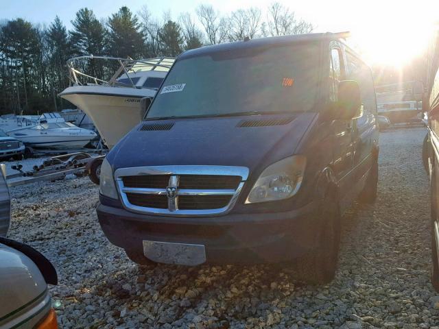 WD0PE745X85273533 - 2008 DODGE SPRINTER 2 BLUE photo 2