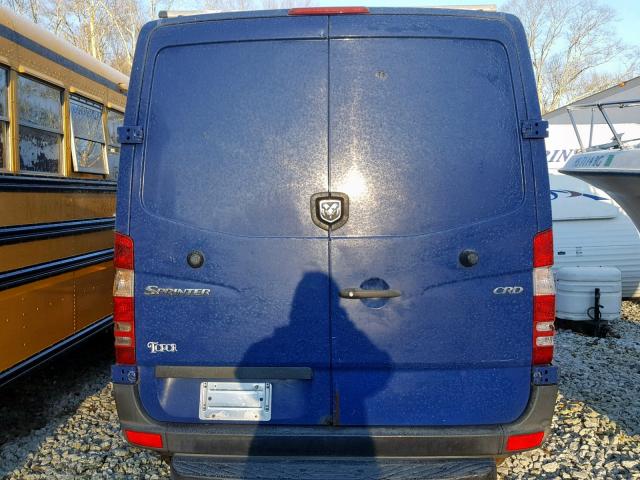 WD0PE745X85273533 - 2008 DODGE SPRINTER 2 BLUE photo 6