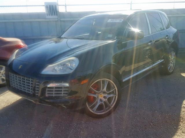 WP1AC29P68LA96720 - 2008 PORSCHE CAYENNE TU BLACK photo 2