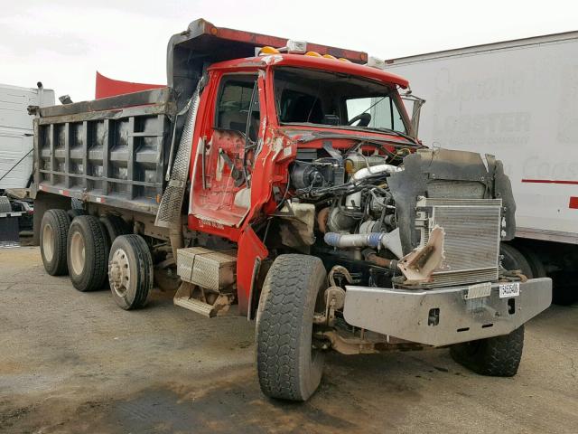 2FZHAZCK17AW81692 - 2007 STERLING TRUCK LT 9500 RED photo 1
