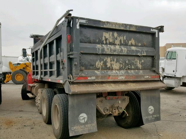 2FZHAZCK17AW81692 - 2007 STERLING TRUCK LT 9500 RED photo 3