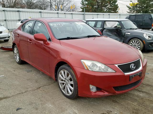 JTHCK262982023397 - 2008 LEXUS IS 250 RED photo 1