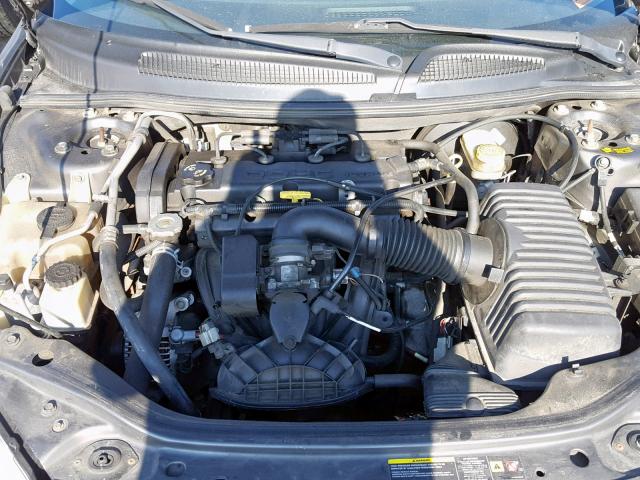 1B3EL36X55N505935 - 2005 DODGE STRATUS SE CHARCOAL photo 7