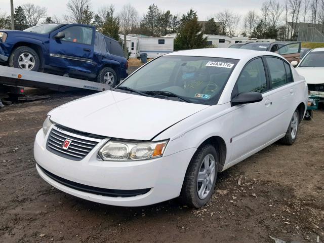 1G8AJ55F86Z179110 - 2006 SATURN ION LEVEL WHITE photo 2
