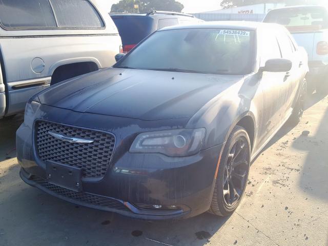 2C3CCABG3KH559856 - 2019 CHRYSLER 300 S BLUE photo 2