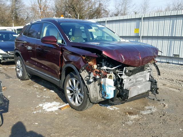 5LMCJ2D93GUJ31448 - 2016 LINCOLN MKC SELECT MAROON photo 1