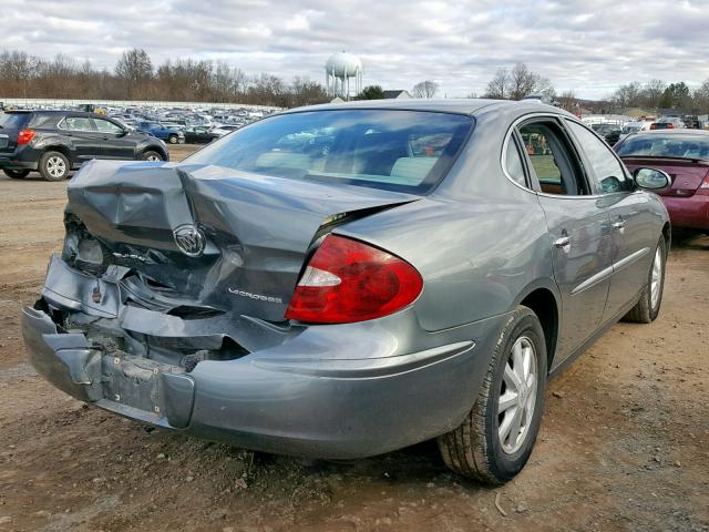 2G4WC562951219392 - 2005 BUICK LACROSSE C GRAY photo 4