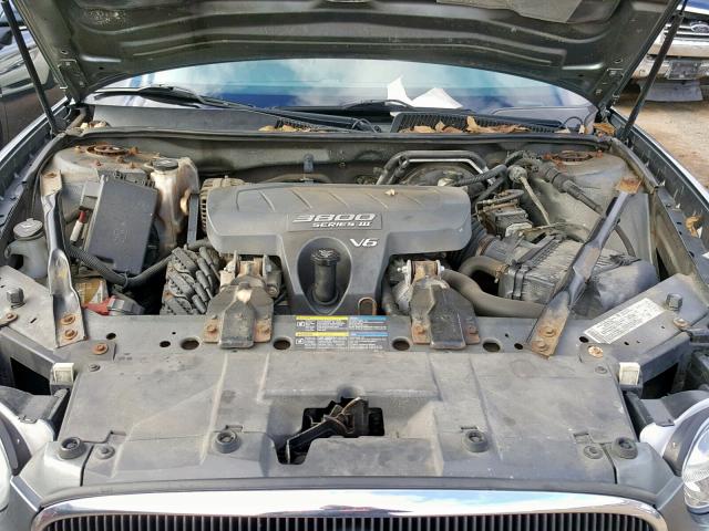 2G4WC562951219392 - 2005 BUICK LACROSSE C GRAY photo 7