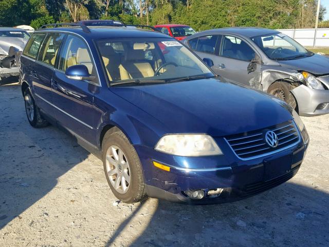 WVWVD63B34E234457 - 2004 VOLKSWAGEN PASSAT GLS BLUE photo 1