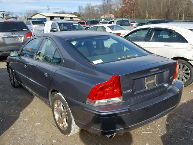 YV1RS592462554698 - 2006 VOLVO S60 2.5T GRAY photo 3