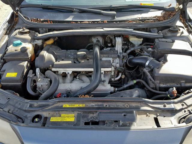 YV1RS592462554698 - 2006 VOLVO S60 2.5T GRAY photo 7