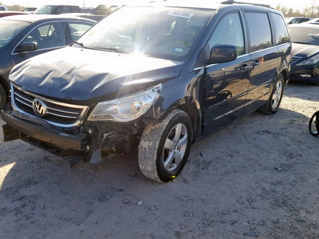 2V8HW34119R546576 - 2009 VOLKSWAGEN ROUTAN SE GRAY photo 2