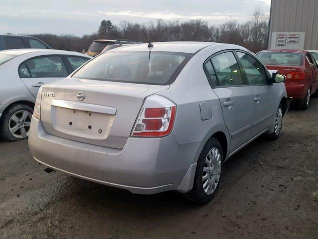 3N1AB6AP0AL701562 - 2010 NISSAN SENTRA 2.0 SILVER photo 4