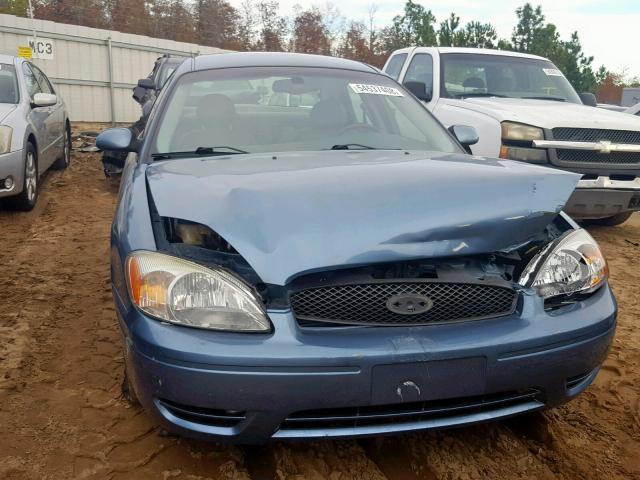 1FAFP56S55A239885 - 2005 FORD TAURUS SEL BLUE photo 9