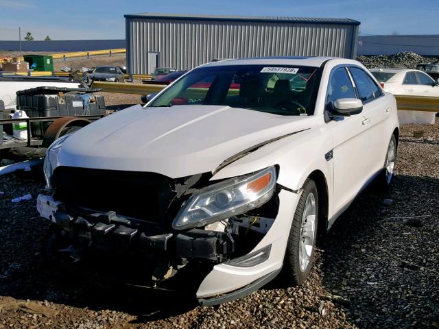 1FAHP2EW4BG183166 - 2011 FORD TAURUS SEL WHITE photo 2