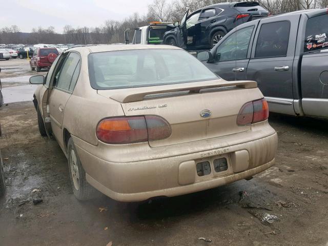 1G1NE52J93M650347 - 2003 CHEVROLET MALIBU LS 棕色 照片 3