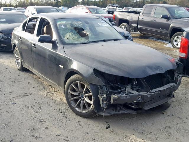 WBANW53598CT51523 - 2008 BMW 550 I BLACK photo 1