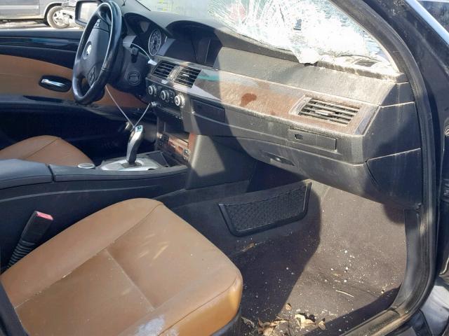 WBANW53598CT51523 - 2008 BMW 550 I BLACK photo 5