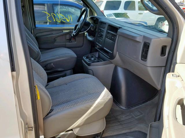 1GNFH15T561243518 - 2006 CHEVROLET EXPRESS G1 GRAY photo 5