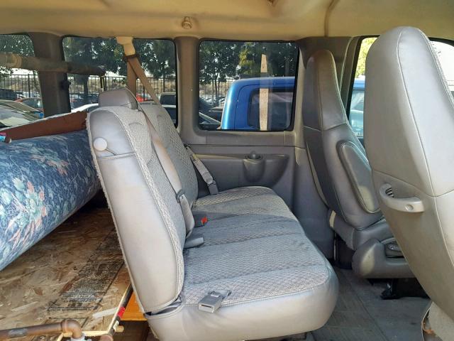 1GNFH15T561243518 - 2006 CHEVROLET EXPRESS G1 GRAY photo 6