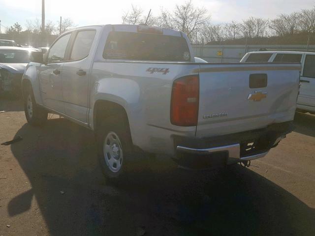 1GCGTBE37G1358849 - 2016 CHEVROLET COLORADO SILVER photo 3