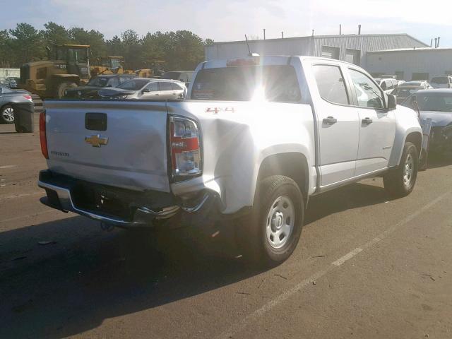 1GCGTBE37G1358849 - 2016 CHEVROLET COLORADO SILVER photo 4