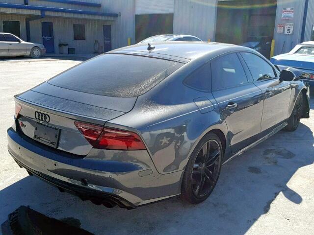 WAUW2AFC1GN038813 - 2016 AUDI S7 PRESTIG GRAY photo 4