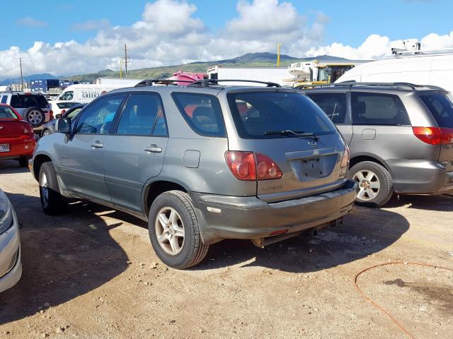 JT6GF10U5Y0051759 - 2000 LEXUS RX 300 GRAY photo 3