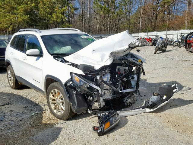 1C4PJLCB1KD178473 - 2019 JEEP CHEROKEE L WHITE photo 1