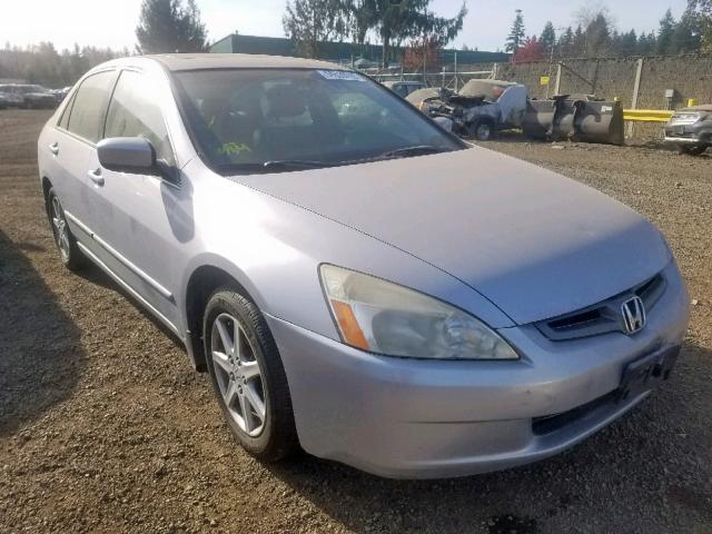 1HGCM66564A085502 - 2004 HONDA ACCORD EX SILVER photo 1