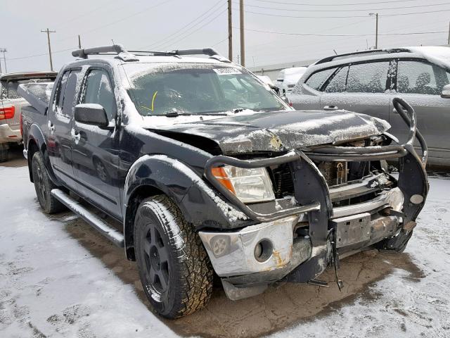 1N6AD07W68C422302 - 2008 NISSAN FRONTIER C BLACK photo 1