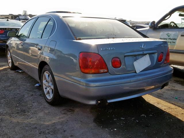 JT8BD69S330175902 - 2003 LEXUS GS 300 GREEN photo 3