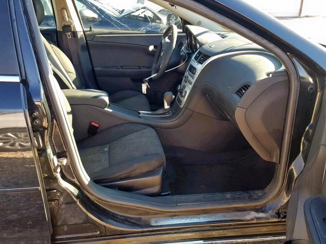 1G1ZC5E03CF150487 - 2012 CHEVROLET MALIBU 1LT BLACK photo 5