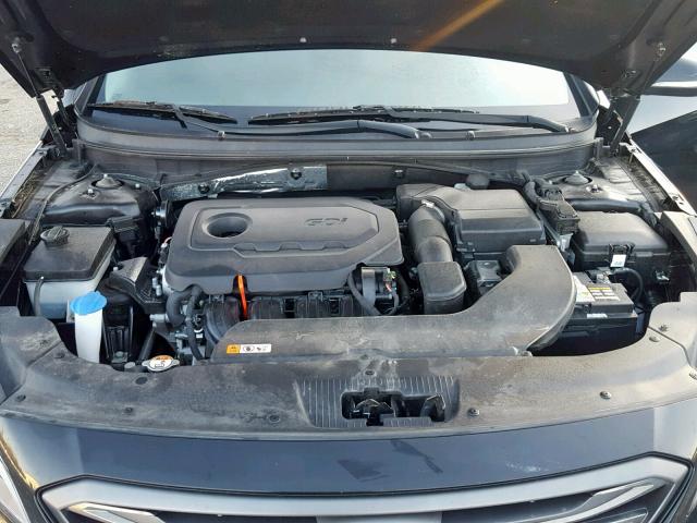 5NPE34AF6FH103099 - 2015 HYUNDAI SONATA SPO BLACK photo 7