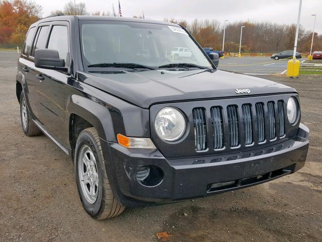 1J8FF28WX8D516988 - 2008 JEEP PATRIOT SP BLACK photo 1