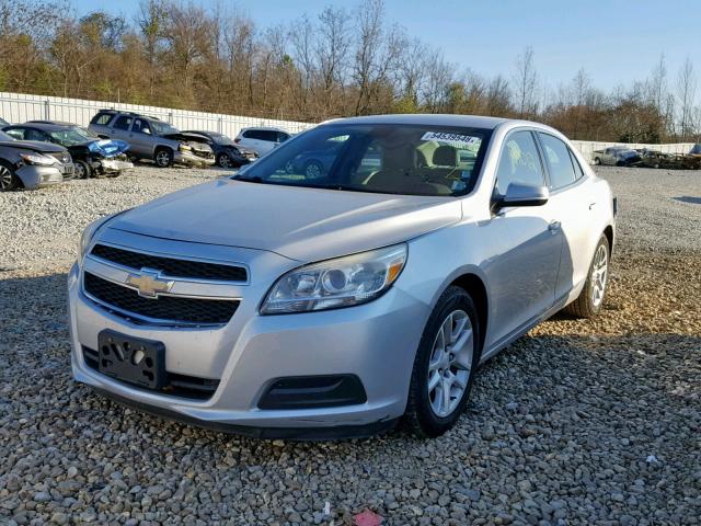 1G11D5RR9DF118129 - 2013 CHEVROLET MALIBU 1LT SILVER photo 2