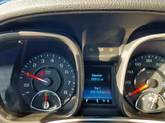 1G11D5RR9DF118129 - 2013 CHEVROLET MALIBU 1LT SILVER photo 8