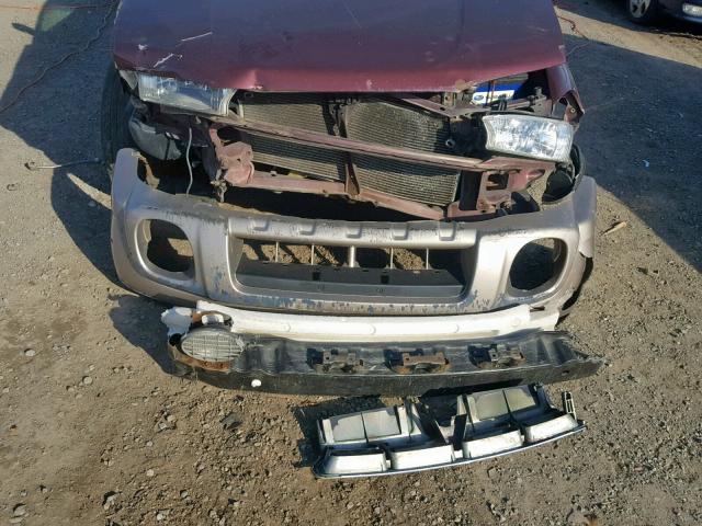 4S3BG6858X7629661 - 1999 SUBARU LEGACY OUT MAROON photo 9