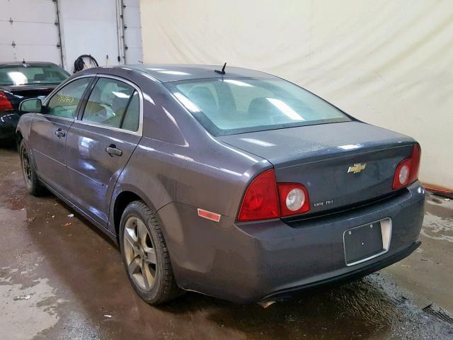 1G1ZB5EB3A4156366 - 2010 CHEVROLET MALIBU LS ნაცრისფერი ფოტო 3