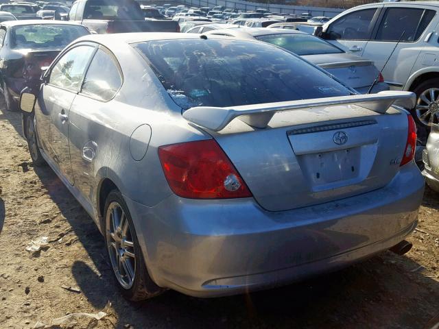 JTKDE167150006709 - 2005 TOYOTA SCION TC 银色 照片 3