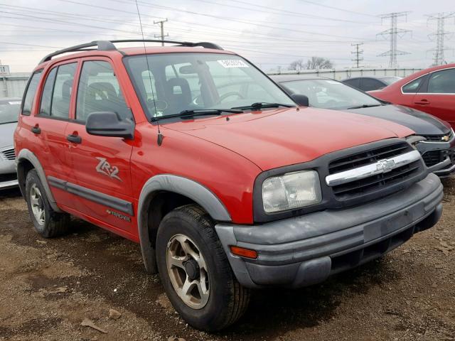 2CNBJ734436900520 - 2003 CHEVROLET TRACKER ZR RED photo 1