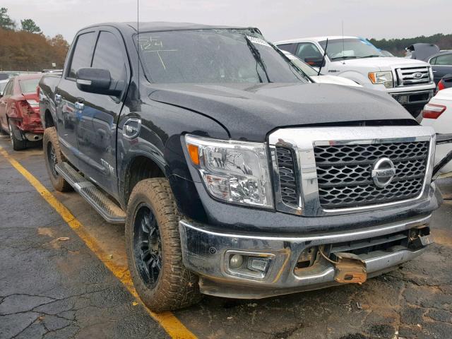 1N6AA1E69HN534923 - 2017 NISSAN TITAN BLACK photo 1