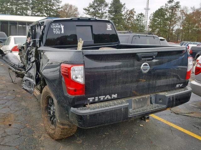 1N6AA1E69HN534923 - 2017 NISSAN TITAN BLACK photo 3