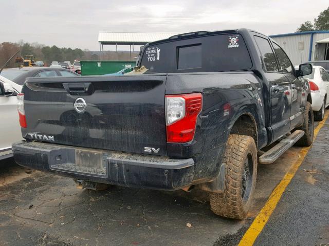 1N6AA1E69HN534923 - 2017 NISSAN TITAN BLACK photo 4