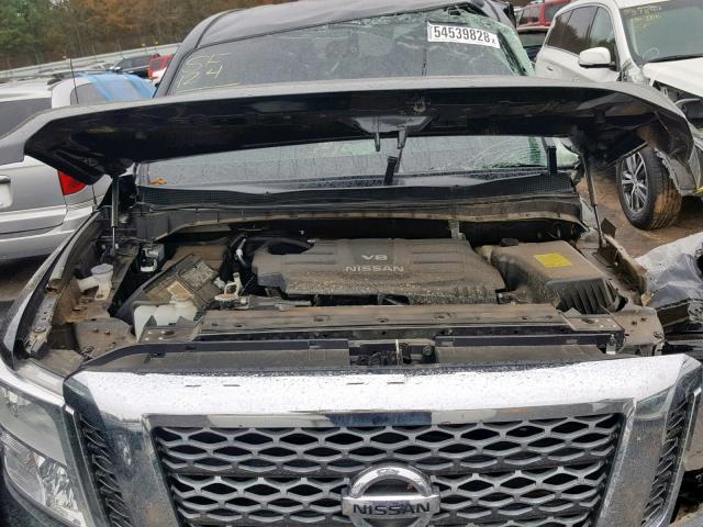 1N6AA1E69HN534923 - 2017 NISSAN TITAN BLACK photo 7