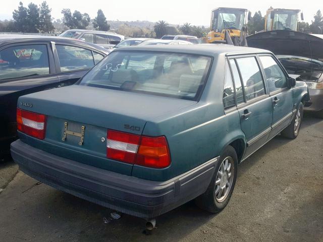 YV1JS8616S3213737 - 1995 VOLVO 940 GREEN photo 4