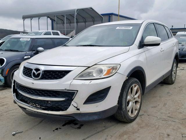 JM3TB2CA5B0320674 - 2011 MAZDA CX-9 WHITE photo 2